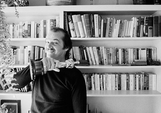 'Jack Nicholson at home with his Oscar, 1975 ' by Douglas Kirkland