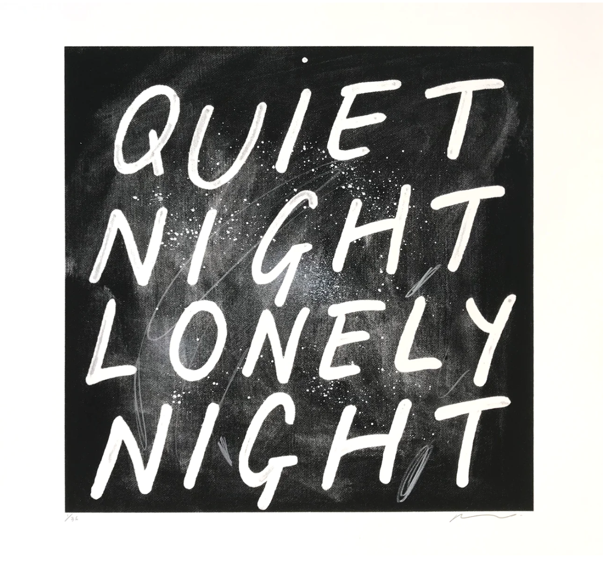 'Quiet Night Lonely Night' by Adam Bridgland