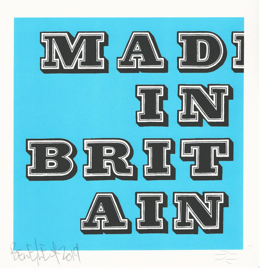 'Mad in Britain' by Ben Eine